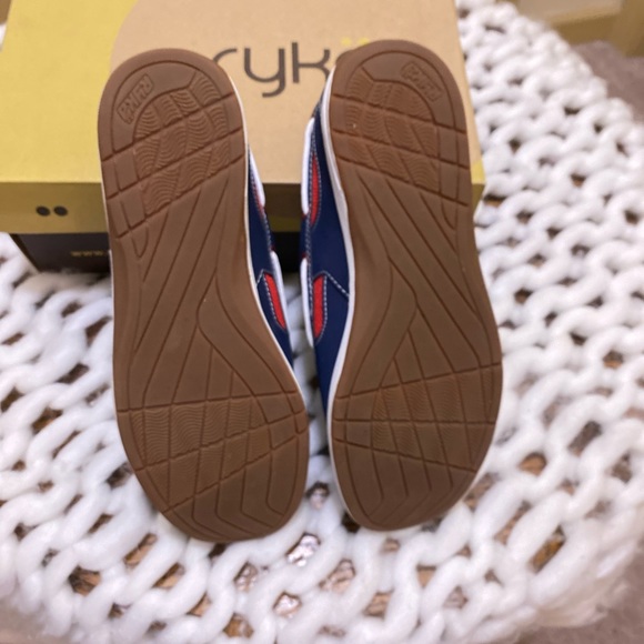 RYKA women’s size 8 blue/red suede slip on loafers - Picture 6 of 6